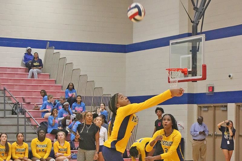 Cypress Ranch High School sophomore Zora Bello was named District 16-6A’s Co-Outstanding Hitter. (Photo by Isabella Black)